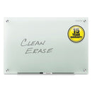 Quartet Infinity Glass Marker Board, Frosted, 36 x 24 (G3624F)