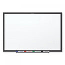 Quartet Classic Series Total Erase Dry Erase Board, 36 x 24, White Surface, Black Frame (S533B)