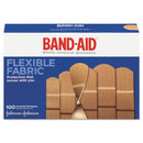 BAND-AID Flexible Fabric Adhesive Bandages, 1" x 3", 100/Box (4444)