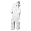 Boardwalk Disposable Coveralls, White, Small, Polypropylene, 25/Carton (00032S)