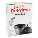 AccuFit Can Liners, Prime Resin, 37 x 50, 1.3 mils, Black, 100/Carton (H7450PKR01)