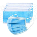 3-ply Disposable Face Masks - Pack of 50