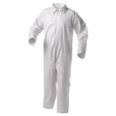 KleenGuard A35 Coveralls, Hooded, X-Large, White, 25/Carton (38939)