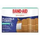BAND-AID Flexible Fabric Premium Adhesive Bandages, 3/4" x 3", 100/Box (4434)