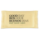 Good Day Amenity Bar Soap, Pleasant Scent,